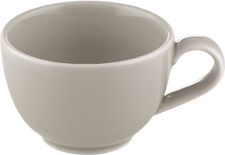 Bauscher Obertasse aus der Kollektion scope glow gray, 90 ml, aus Porzellan