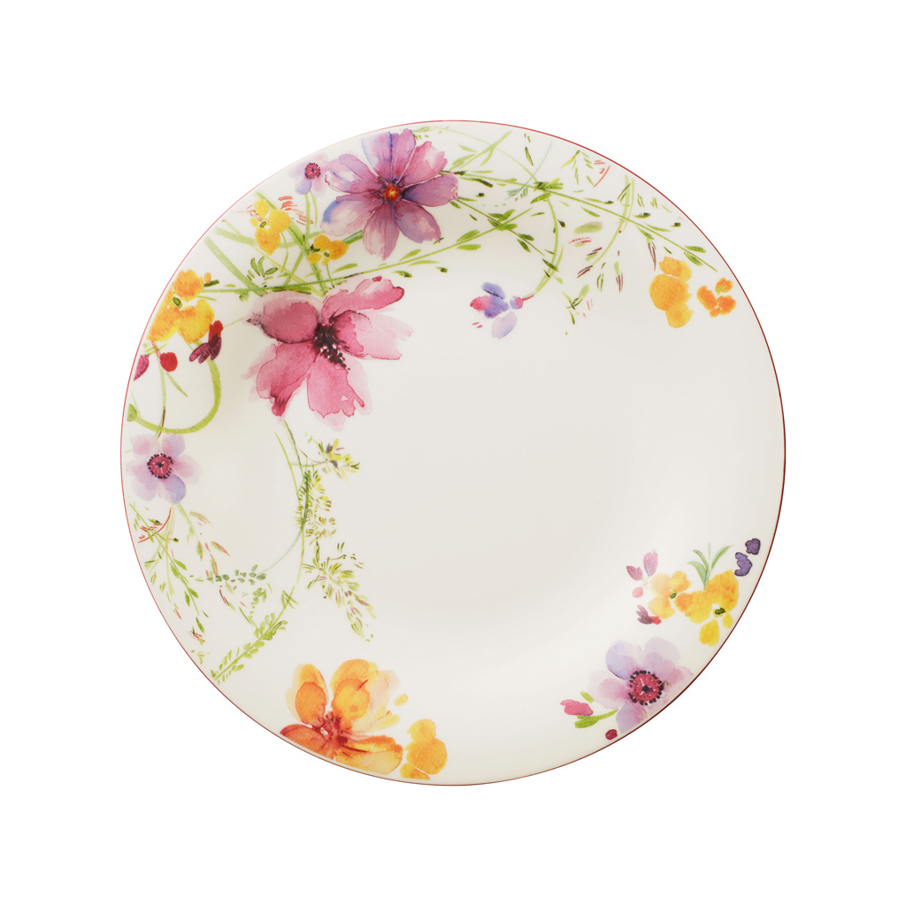 Villeroy und Boch Speiseteller - Maße: 27 x 27 x 2,3 cm / Ser.: Mariefleur Basic