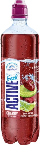 Adelholzener Active fresh Kirsche-Zitr.0,75L Flasche Mehrwegartikel (inkl. Pfand)