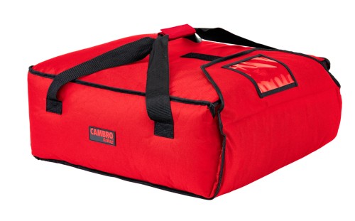 GoBag® Standard Pizza Liefertasche Tasche Rot, für drei 45,7 cm oder vier 40,6 cm Pizzakartons von Cambro