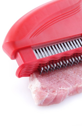 HENDI Handsteaker Profi Line - 145x45x(H)103 mm - Farbe: Blau 45 Messer Typ