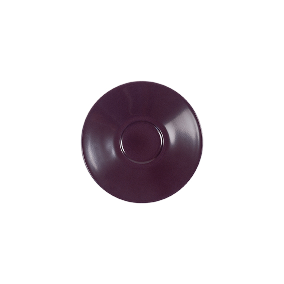 Untertasse 14,5 cm - Form: Table Selection -, Dekor 79932 pflaume - aus Porzellan. Hersteller:, Eschenbach. "Made in Germany".