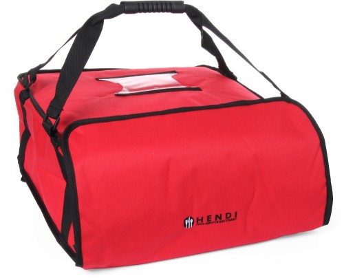 HENDI Pizza- Liefertasche - Box 450x450 mm - 450 x 450 Abmessungen - 4 Kartons -