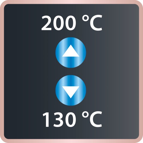 Rowenta Ultimate Experience Air Care Lockenstab, neue L-Form für absoluten Komfort, sanfter Luftstrom zur Vermeidung von übermäßiger Hitze, 8