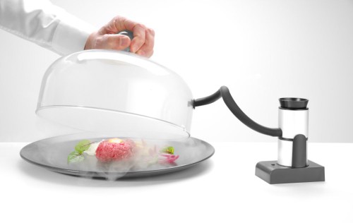 Räucherbox von Hendi. Abnehmbare Rauchkammer