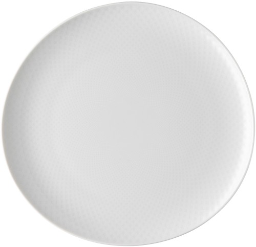 Junto Weiss von Rosenthal, Speiseteller 27 cm aus Porzellan