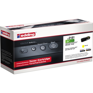 edding Toner HP 410X EDD-2181 ca. 5.000 Seiten gelb