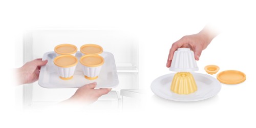 Pudding-Förmchen DELÍCIA, 4 St.