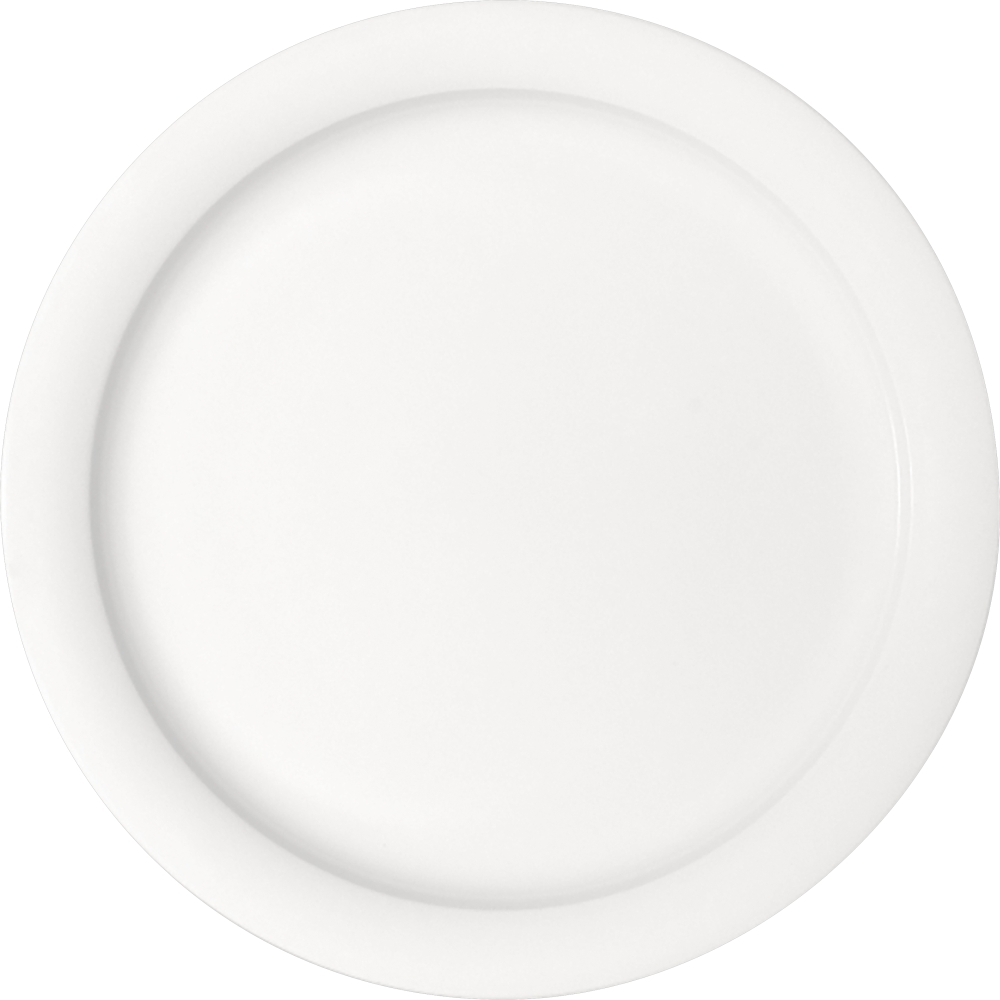 BAUSCHER scale 1 (Set B) Teller flach schmale Fahne gewichtshaltig 24cm