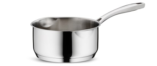 KELA Stielkasserolle Flavoria Edelstahl 18/10 silber glänzend 8,0cm 16,0cmØ 1,3l