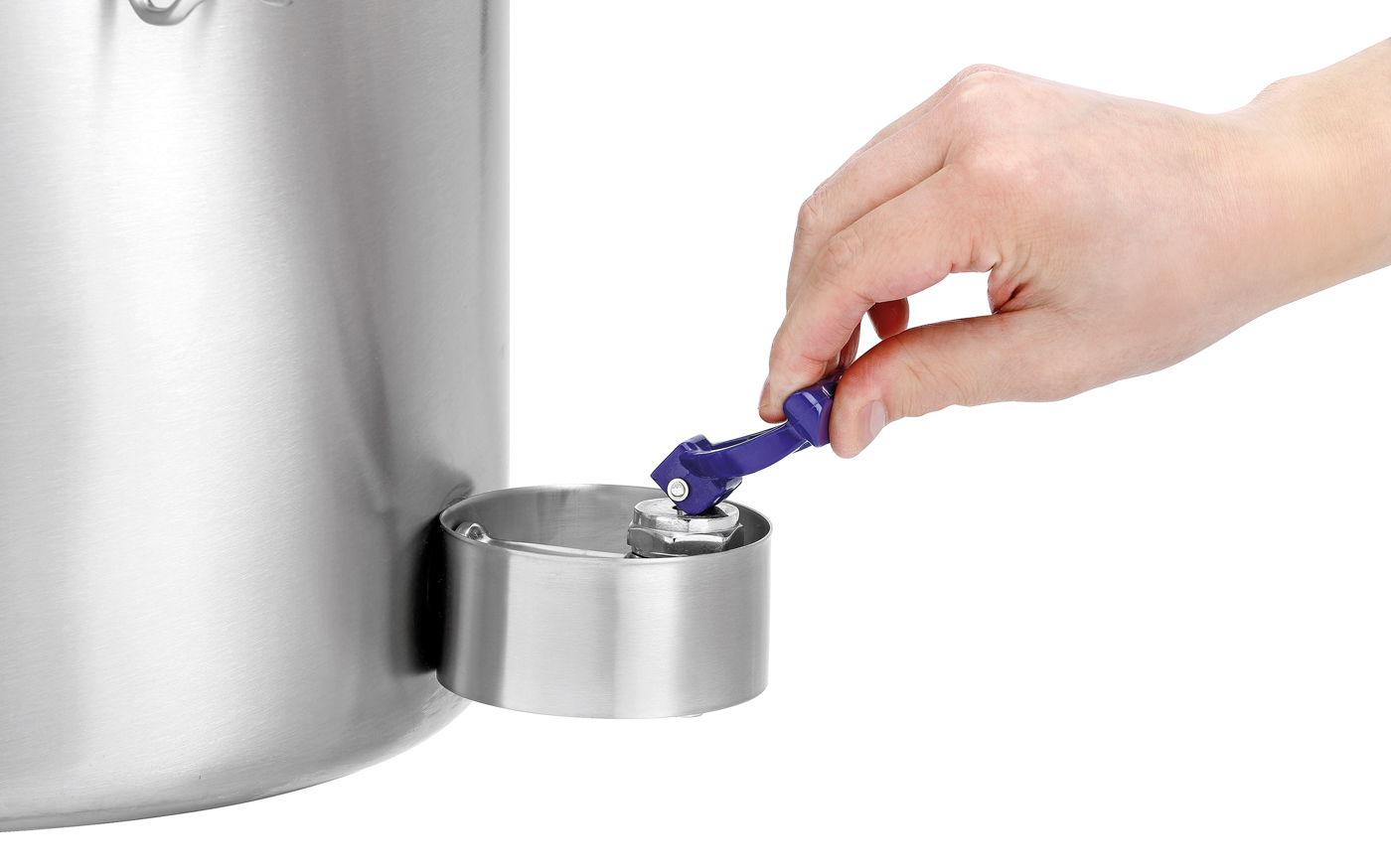 Bartscher Thermo-Transportbehälter 20L Plus |Ablasshahn: Ja | Maße: 34,3 x 39,5 x 34,5 cm.Gewicht: 7,1 kg