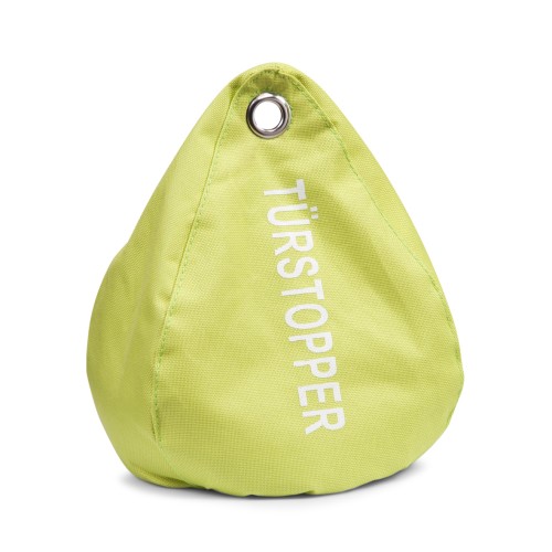 Türstopper, 100% Polyester, 18x13x20 cm; 1,4kg. Farbe: grün. Dieser robuste Türstopper aus Polyester überzeugt durch seinen festen Stand