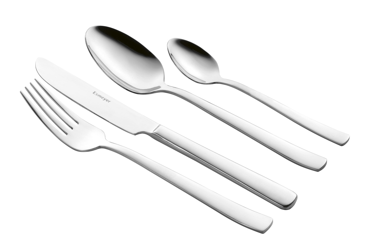 24-teiliges Besteck LEANDRA 18/10, poliert, für 6 Personen im Geschenkkarton Nr.3