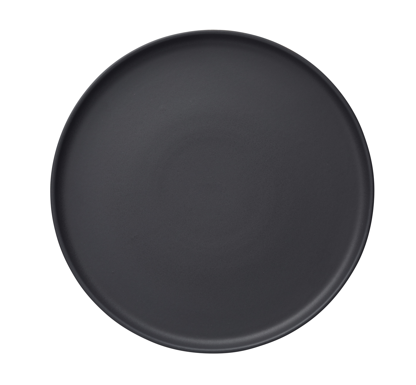 Teller ROCKZZERO, flach, Ø 33 cm, Set á 4 Stück, midnight, Steinzeug Flache Ausführung, Farbe: Midnight