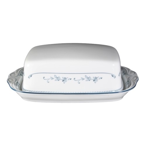 Seltmann Butterdose 1/2 Pfd, Form: Desiree, Dekor: 44935 Aalborg