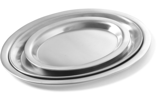 HENDI Kaffeetablett - oval - 265x195 mm