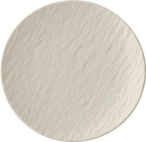 Villeroy & Boch Coupeteller flach, 16 cm Durchmesser, Serie The Rock White Glacier