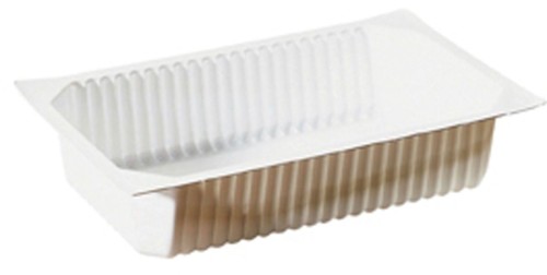 Duni PP-Schale 1/4 GN 265 x 162 x 50 mm Weiß ungeteilt, 200 Stk/Krt (1 x 200 Stk)