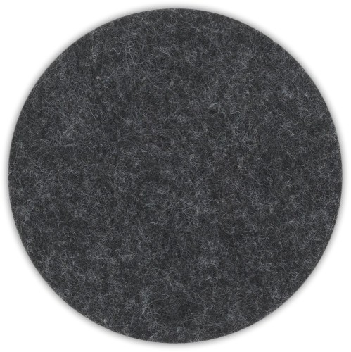 KELA Untersetzer Alia Filz dunkelgrau 4Stk 0,4cm 10,0cmØ
