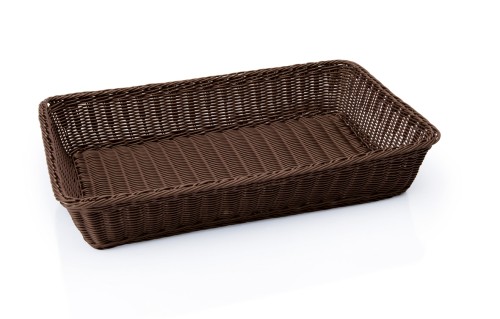 GN Systemkorb GN SYSTEMKÖRBE. GN 1/1, Polypropylen, › Rand mit Edelstahldrahtverstärkung.