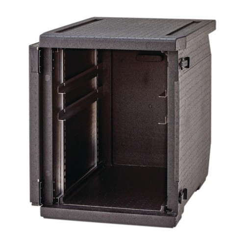 Cambro isolierter Frontlader Lebensmitteltransportbehälter 155L mit verstellbaren Schienen. Sorgfältig konzipierte,