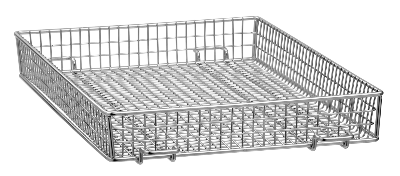 Bartscher Gläsersammelkorb AT1000 | Material: Edelstahl | Maße: 38,5 x 64,5 x 75 cm. Gewicht: 2,75 kg