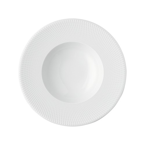 Rosenthal Teller tief 28cm Fahne Blend Weiss aus Porzellan