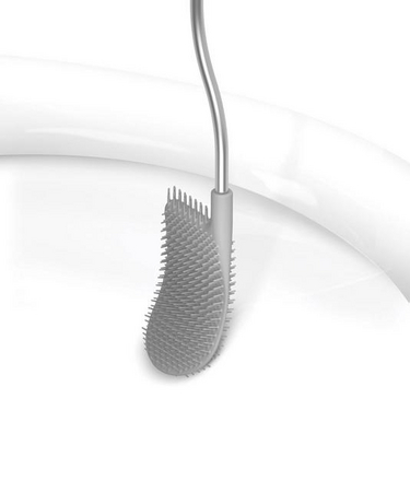 Joseph Joseph Flex Lite Toilettenbürste mit Halter - Weiß/Grau