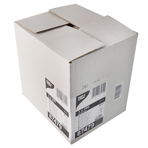 200 Teller, Pappe "pure" rund Ø 23 cm weiss von PAPSTAR