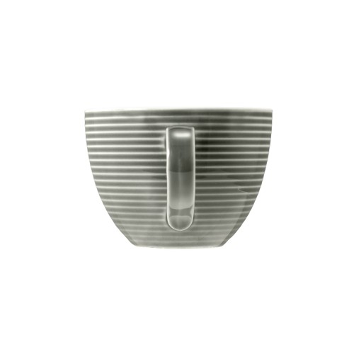 Seltmann Kaffeeobertasse 0,26 l mit Relief, rund mit Relief, Form: Beat, weiss Perl8, hohe Kantenschlagfestigkeit, Made in Germany