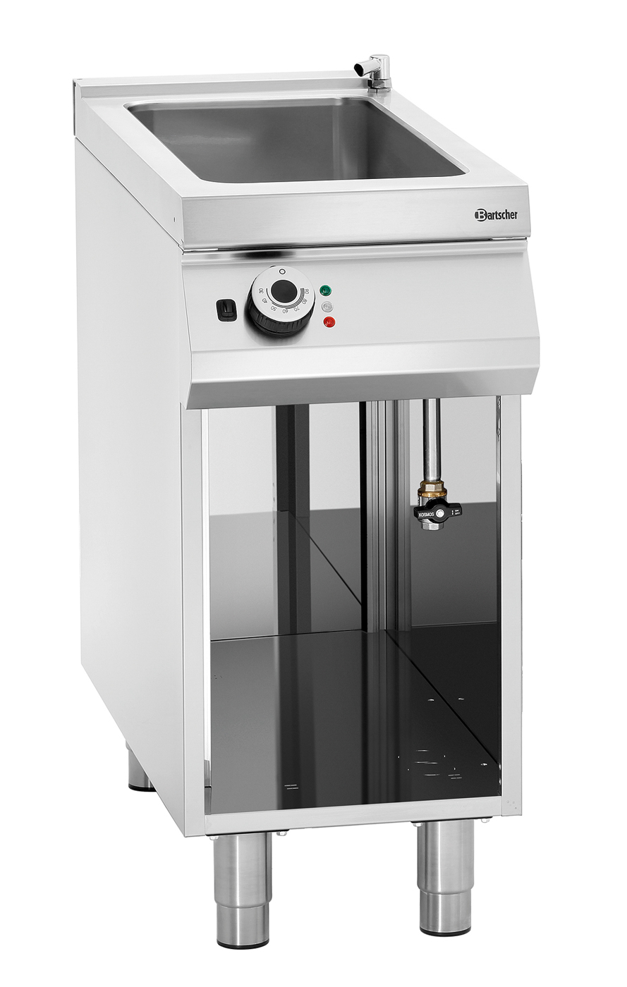 Bartscher Elektro-Wasserbad, OU | Frequenz: 50/60Hz | Maße: 40 x 90 x 90,0 cm. Gewicht: 36,4 kg