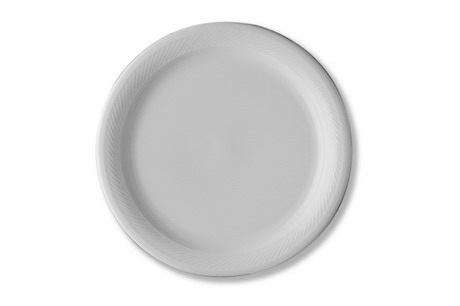 Speiseteller flach - Durchmesser 26,0 cm - Form SWING TIME - uni weiß