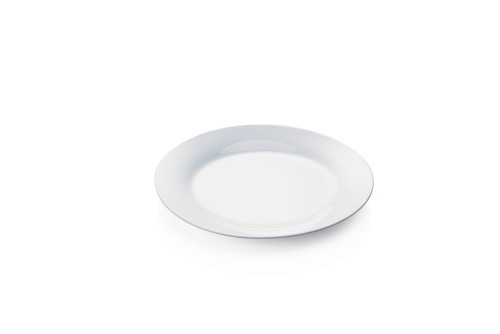 Teller. Porzellan. flache Ausführung.