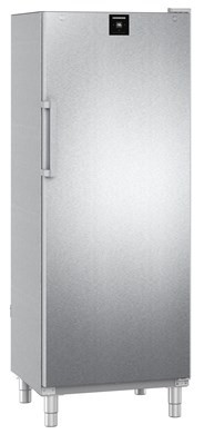 Standgefrierschrank 6501 Perfection mit NoFrost, Höhe 201,8cm, Breite 74,7cm, Tiefe 76,9cm, 544 Liter, aus Edelstahl, Effiziensklasse B
