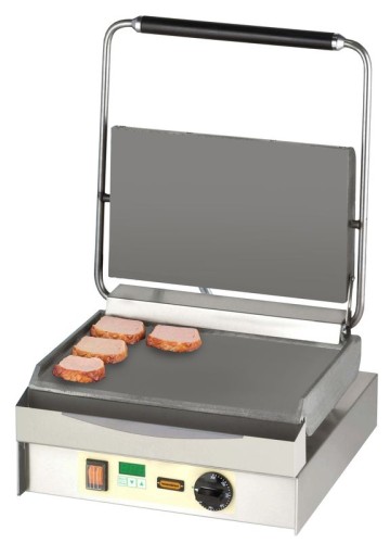 NEUMÄRKER Chopper-Grill - oben/unten glatt mit Digitaltimer 390x400x230/590 mm