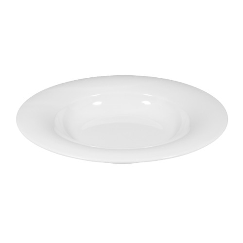 Suppenteller SAVOY, Durchmesser: 23 cm, rund, tief, uni weiss, Seltmann Porzellan.