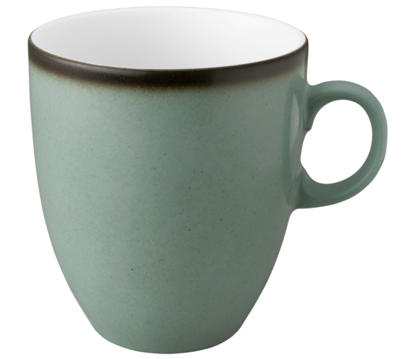 Seltmann Becher 5025, Form: Coup F.Dining, Dekor: 57123 türkis