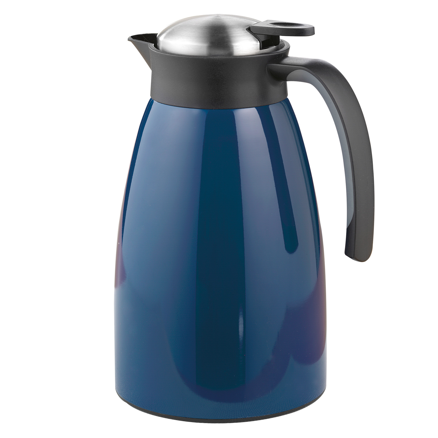 Isolierkanne GLACE, Inhalt: 1,5 Liter, dunkelblau