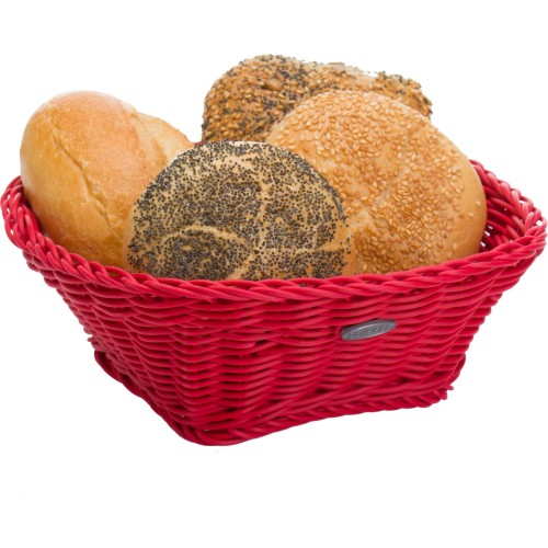 Westmark Korb »Coolorista« quadratisch, 19 x 19 x 7,5 cm, rubinrot