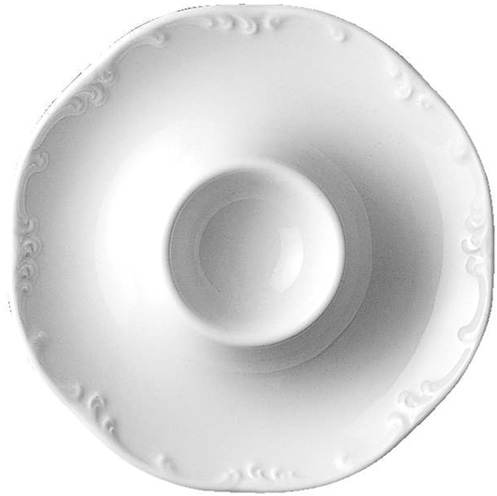 Monbijou Weiss Eierbecher mit Abl