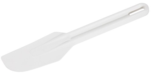 Teigspatel aus Kunststoff Spatelmaß: 12 cm x 6,5 cm, Stiellänge: 14 cm