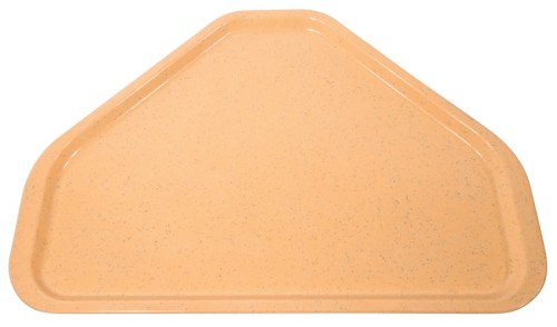Tablett EASY Trapezform 34x48cm, Farbe: melba, aus glasfaserverstärktem Polyesterharz, spülmaschinenfest,