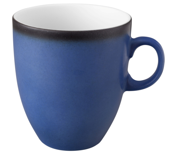 Seltmann Becher 5025, Form: Coup F.Dining, Dekor: 57122 royalblau