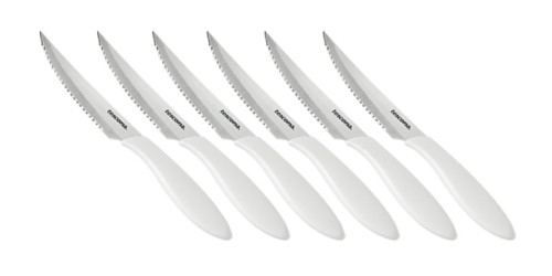 Steakmesser PRESTO 12 cm, 6 St., weiß