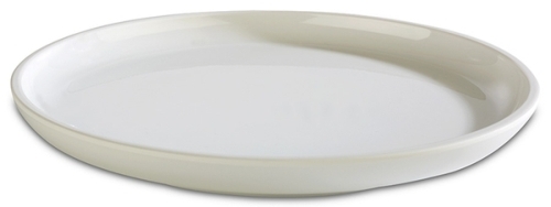 Teller -ASIA PLUS- Ø 16 cm, H: 2 cm Melamin innen: weiß, glänzend außen: weiß, matt spülmaschinengeeignet stapelbar nicht
