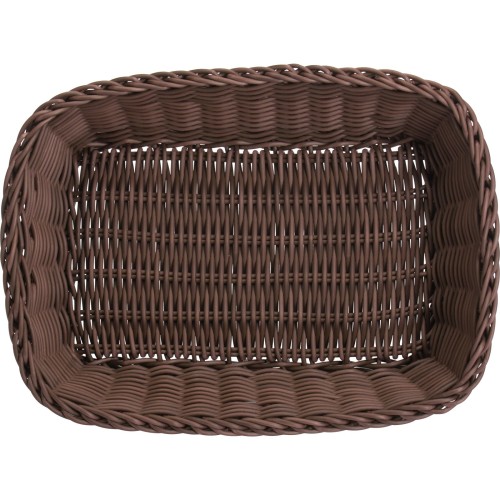 Westmark Korb rechteckig, 31,5 x 22 x 10 cm, braun