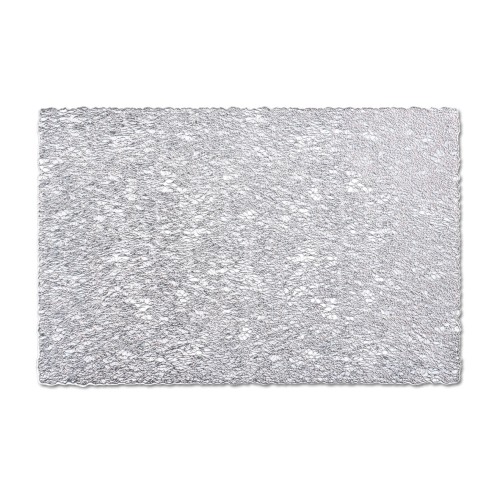 Platzset, PVC, 30x45 cm. Farbe: silber. Das elegante Silber des Platzsets rückt Ihr Geschirr in das rechte Licht! Feine ineinander