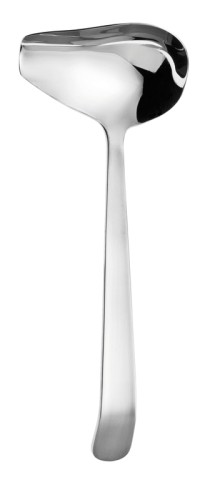 CASINO PLUS Saucenlöffel 18/10 CNS, gebogenes Stielende, Vorderteile poliert, Stiele matt Länge 19 cm