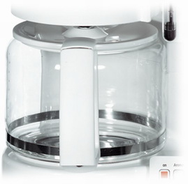 Glaskanne zu DUOTHEK PLUS Farbe weiß