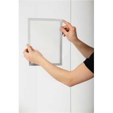DURABLE Magnetrahmen DURAFRAME® SUN DIN A4 Folie silber 2 St./Pack.